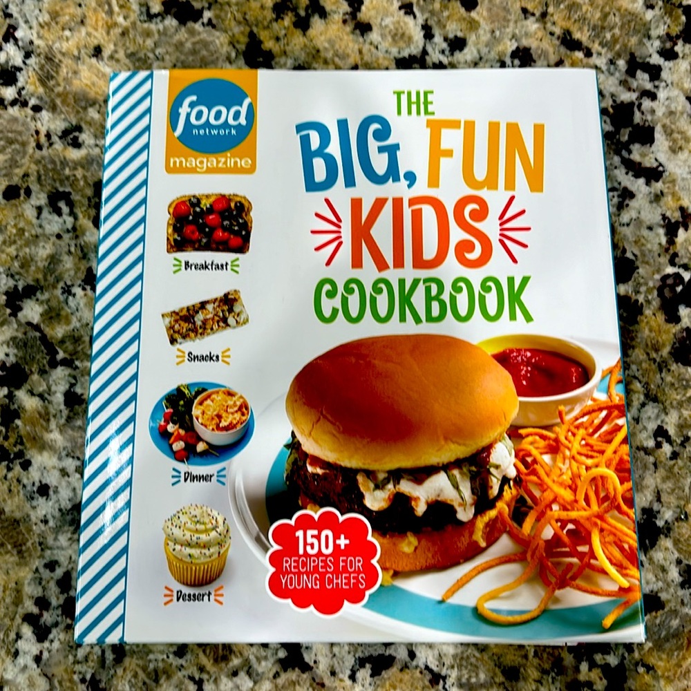 New (without tags) kids cookbook from the food network
